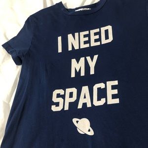 I NEED MY SPACE TSHIRT | Graphic Tee